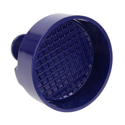 Adelmann Aluminium Hamburgerpers Blauw Ø125mm