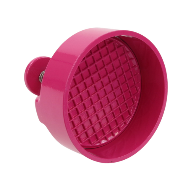 Adelmann Aluminium Hamburgerpers Roze Ø125mm
