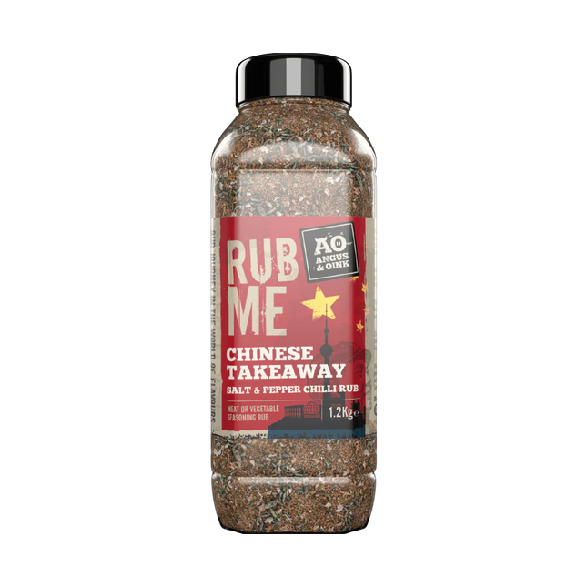Angus & Oink Angus&Oink (Rub Me) Chinese Takeaway Salt & Pepper Chili Rub 1,2 kg