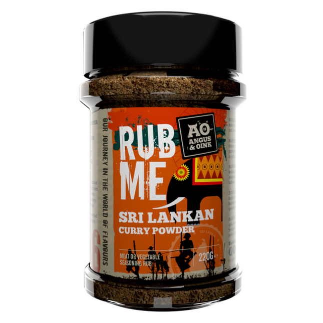 Angus & Oink Angus&Oink (Rub Me) Sri Lankan Curry Powder 200 gram