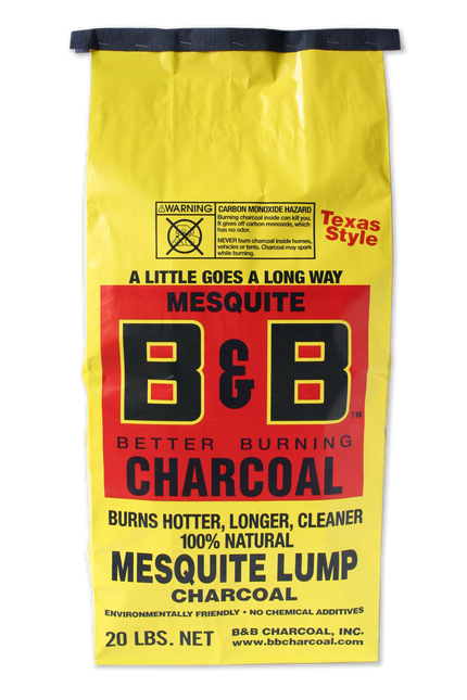 B&B B&B Mesquite Lump Charcoal 9 kg
