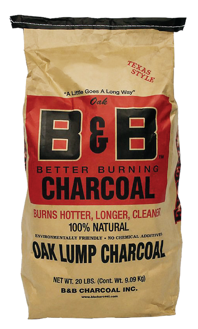 B&B B&B Oak Lump Charcoal 9 kg