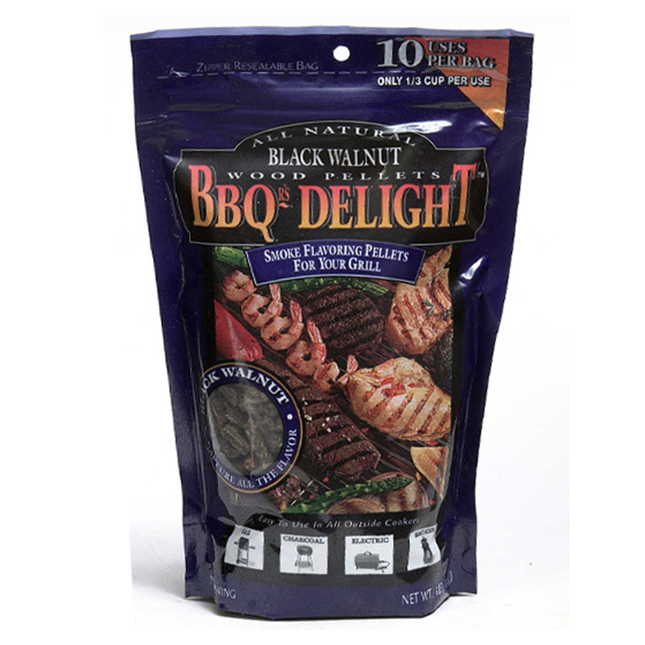 BBQ Delight BBQ Delight Black Walnut BBQ Pellets 450 gram