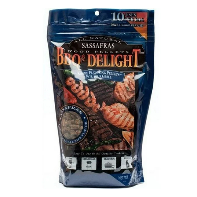 BBQ Delight BBQ Delight Sassafras BBQ Pellets 450 gram