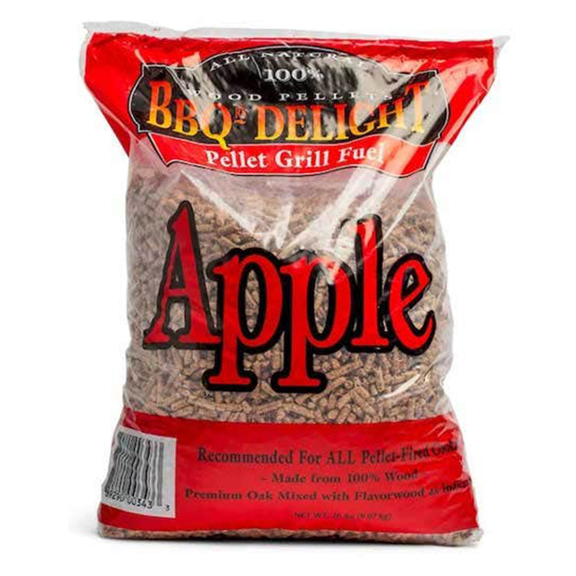 BBQ Delight Transport Damage... BBQ Delight Appel BBQ Pellets 9 kg