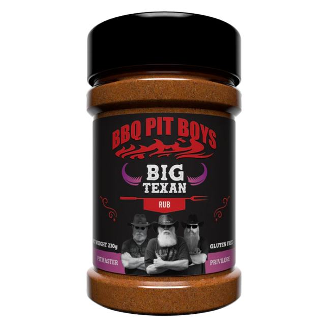 BBQ Pit Boys BBQ Pitboys Big Texan Rub 230 gram
