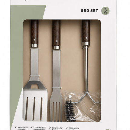 Berghoff BergHOFF BBQ Essentials Set 3 stuks