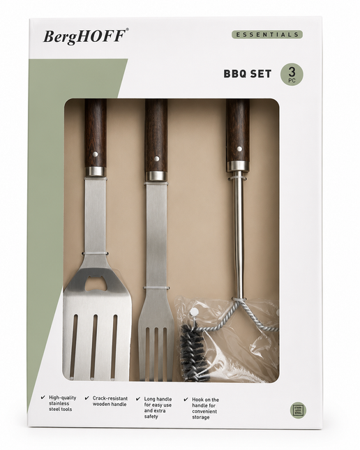 Berghoff BergHOFF BBQ Essentials Set 3 stuks