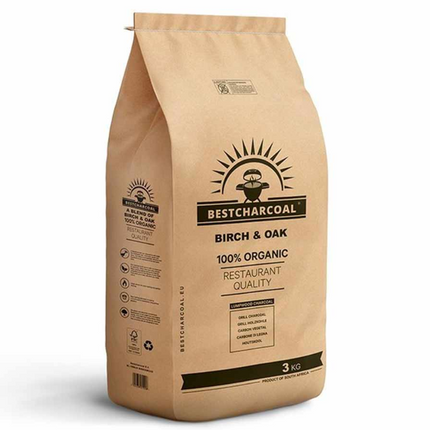 Best Charcoal Best Charcoal Birch & Oak Charcoal 3 kg