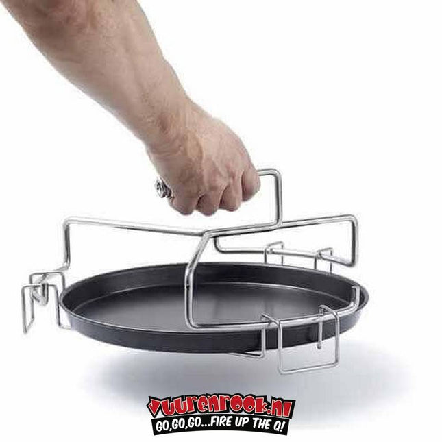 Big Green Egg Big Green Egg Druippan ConvEGGtor Small by Ralph de Kok