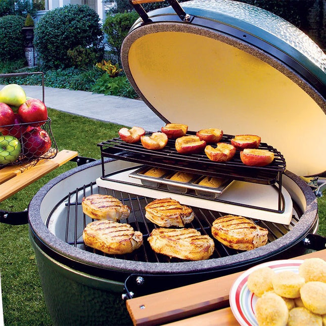Big Green Egg Big Green Egg Half Moon Grill Verhoger XLarge