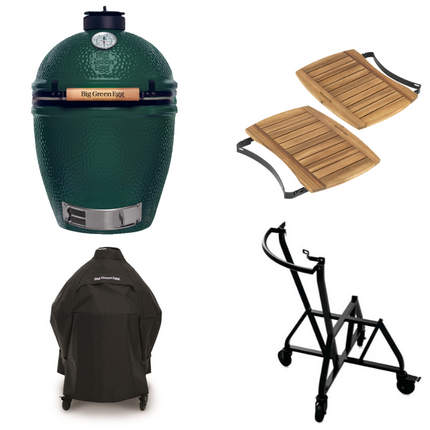 Big Green Egg Big Green Egg Large + Integgrated Nest + Handler + Mates + Cover