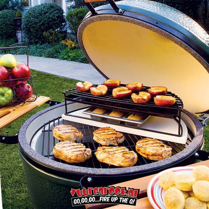 Big Green Egg Big Green Egg Perforated Half Grid XLarge TBV EGGspander Kit