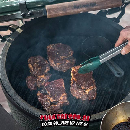 Big Green Egg Big Green Egg RVS BBQ Tang 30 cm