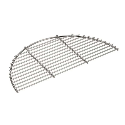 Big Green Egg Big Green Egg Stainless Steel Half Grid XLarge