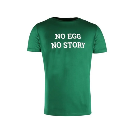 Big Green Egg Big Green Egg T-Shirt No Egg No Story Green