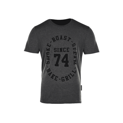 Big Green Egg Big Green Egg T-Shirt Since 74' Houtskool Grijs XL