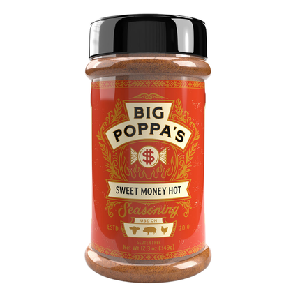 Big Poppa Smokers Big Poppa's Sweet Money Hot Seasoning 12,3 oz