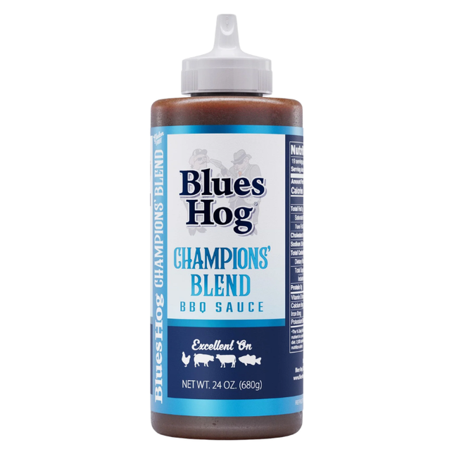Blues Hog Blues Hog Champions Blend BBQ Sauce Squeeze Bottle 24 oz