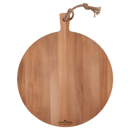 Bowls and Dishes Puur Hout Beuken Serveerplank rond Ø 35 x 2 cm