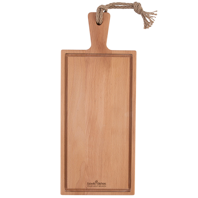Bowls and Dishes Puur Hout Beuken Steakplank 49 x 20 x 2 cm