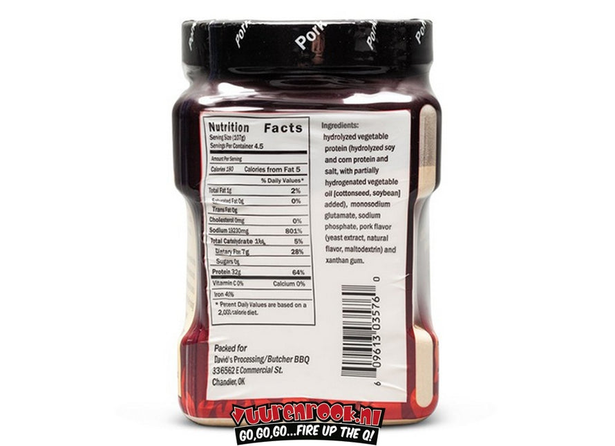 Butcher BBQ Butcher BBQ Pork Injection 16oz