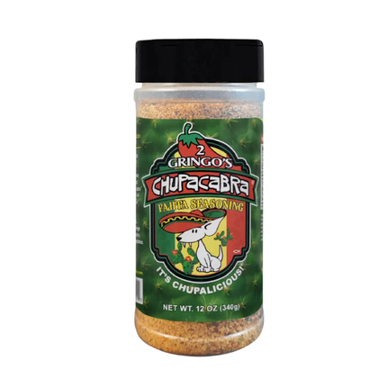 Chupacabra 2 Gringos Chupacabra Fajita Seasoning 12 oz