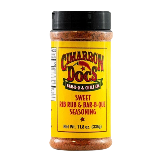 Cimarron Doc's Cimarron Doc's Sweet Rib Rub & Bar-B-Q Seasoning 11,8 oz