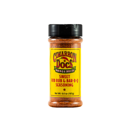 Cimarron Doc's Cimarron Doc's Sweet Rib Rub & Bar-B-Q Seasoning 6,6 oz