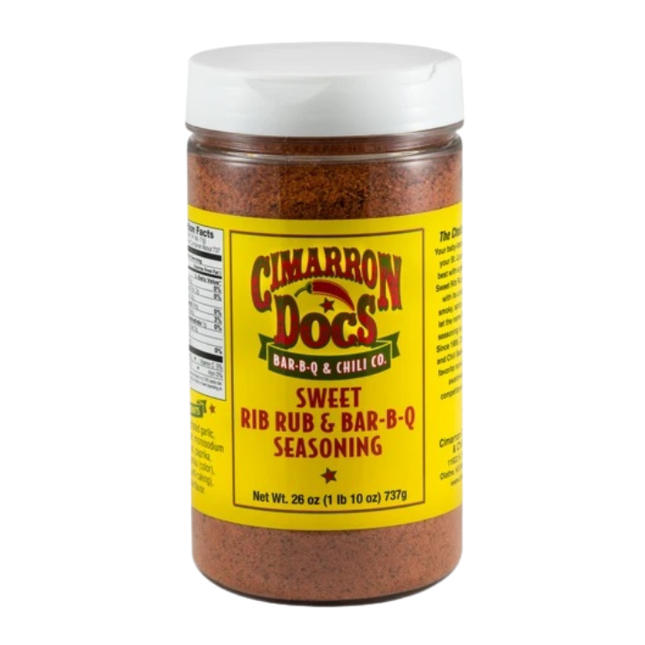 Cimarron Doc's Cimarron Doc's Sweet Rib Rub Seasoning & Bar-B-Q Seasoning 26 oz