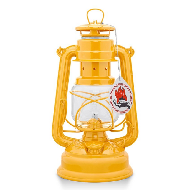 Feuerhand Original Feuerhand Stormlantaarn Signaal Geel
