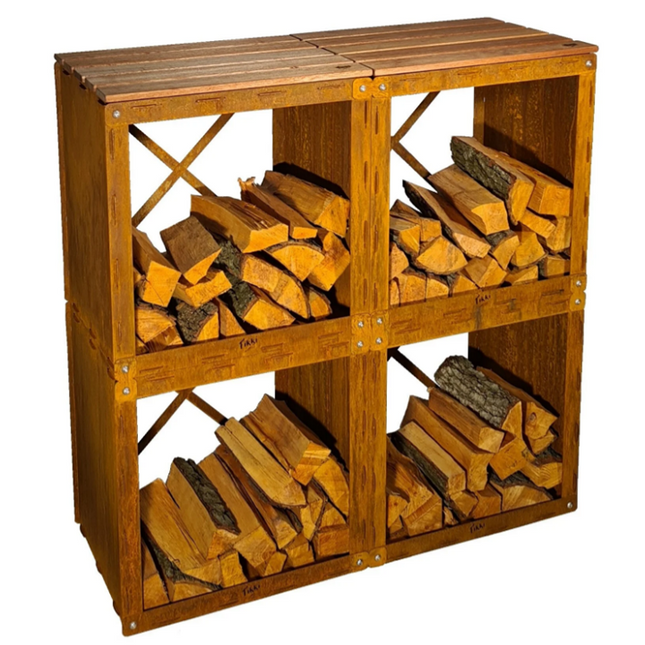 Fikki Fikki Wood Storage Cabinet