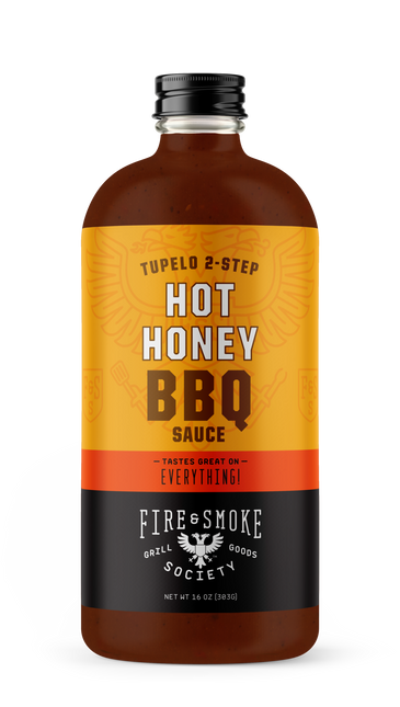 Fire&Smoke Fire&Smoke Tupelo 2-Step Hot Honey BBQ Sauce 16.4 oz