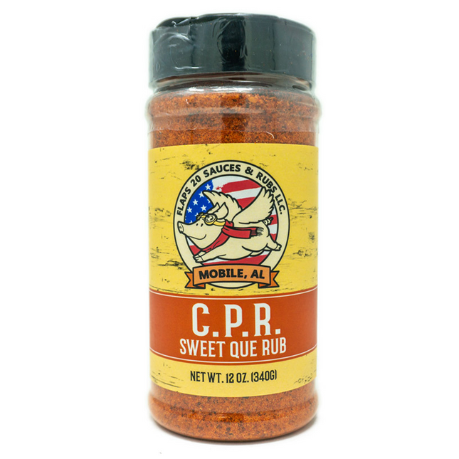 Flaps 20 Last Chance: Flaps 20 C.P.R. Sweet Que Rub 12 oz