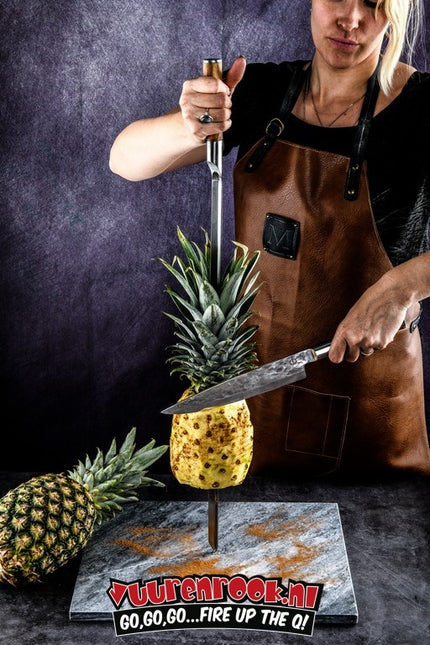 Forged Churrasco Forged Spies V-vorm 70 cm