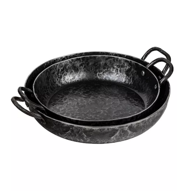 Forged Forged Koekenpan met 2 handvatten 28 cm