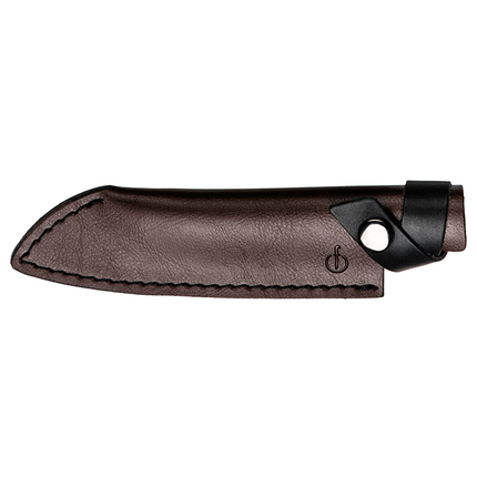 Forged Leather Forged Leren Hoes Santokumes 14 cm