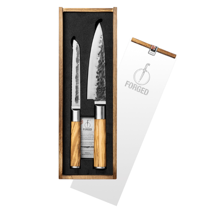 Forged Olive Forged 2-Delig Messenset