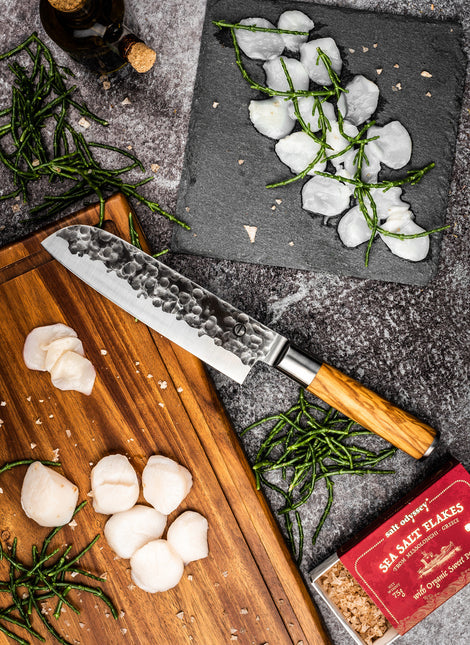 Forged Olive Forged Santoku 18 cm