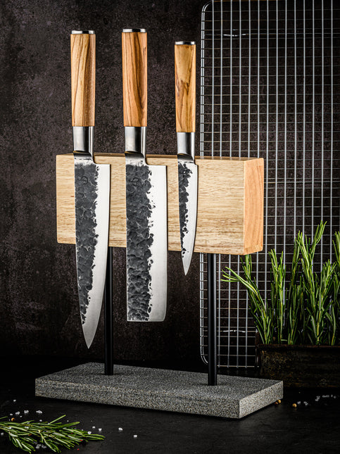 Forged Seconde Chance: Olive Forged 3-Delig Messenset