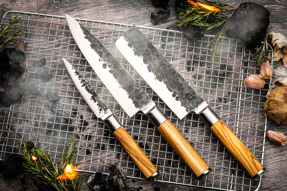 Forged Seconde Chance: Olive Forged 3-Delig Messenset