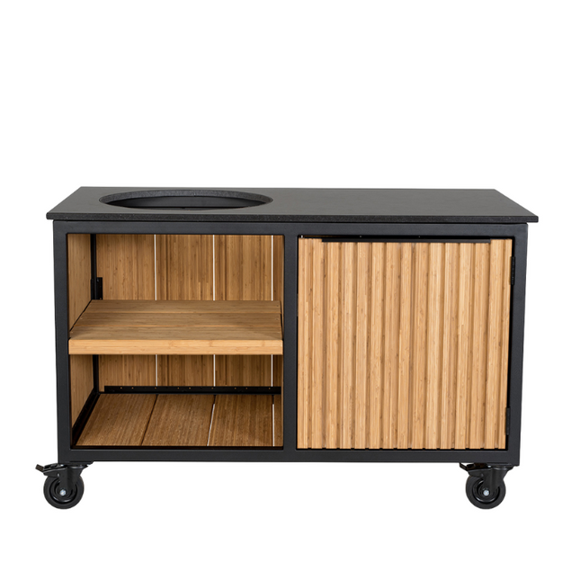 Fraaii Fraaii Buitenkeuken Bamboo Natural Rhombus Storage