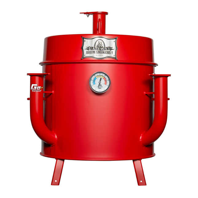 Gateway Drum Smokers Gateway Drum Smoker Mini Go2 Mat Rood