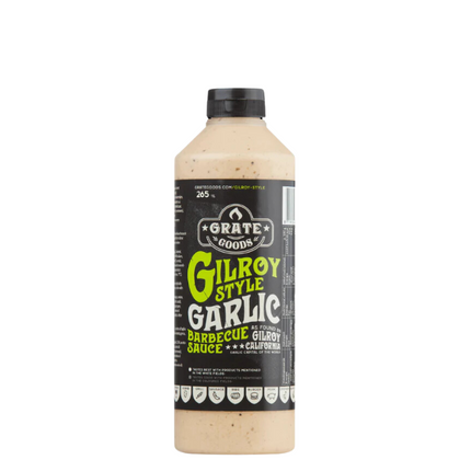 Grate Goods Grate Goods Gilroy Garlic Barbecue Sauce 265 ml
