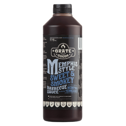 Grate Goods Grate Goods Memphis Sweet & Smokey BBQ Sauce 775 ml