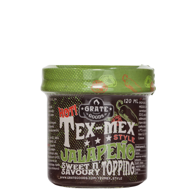 Grate Goods Grate Goods Tex-Mex Style Jalapeno Topping 120 ml