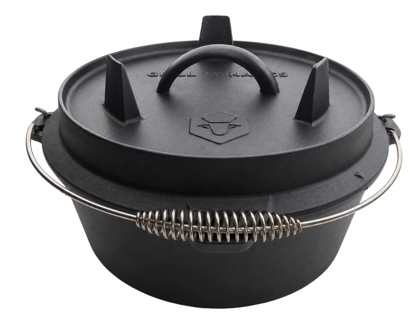 Grill Fanatics Grill Fanatics Cast Iron Dutch Oven 7 liter