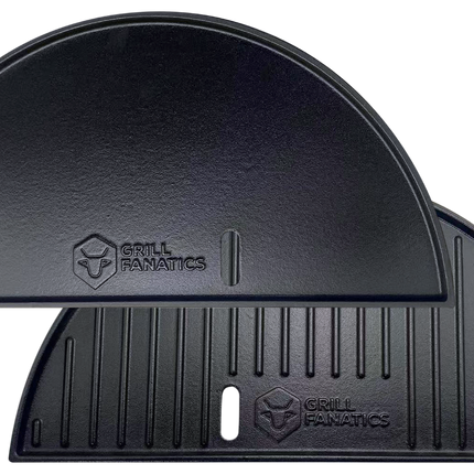 Grill Fanatics Grill Fanatics Gietijzeren Half Moon Plancha / Griddle 46 cm