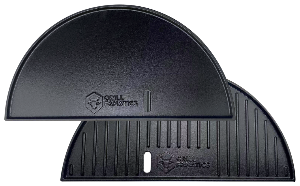 Grill Fanatics Grill Fanatics Gietijzeren Half Moon Plancha / Griddle 46 cm