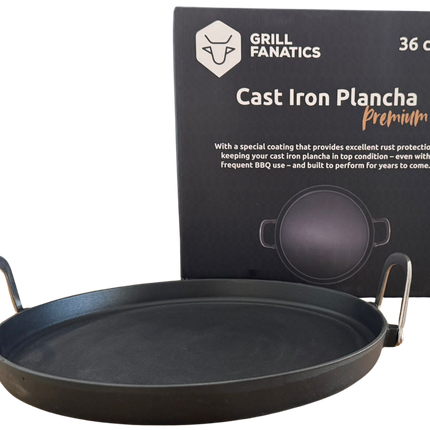 Grill Fanatics Grill Fanatics Gietijzeren Plancha 36 cm